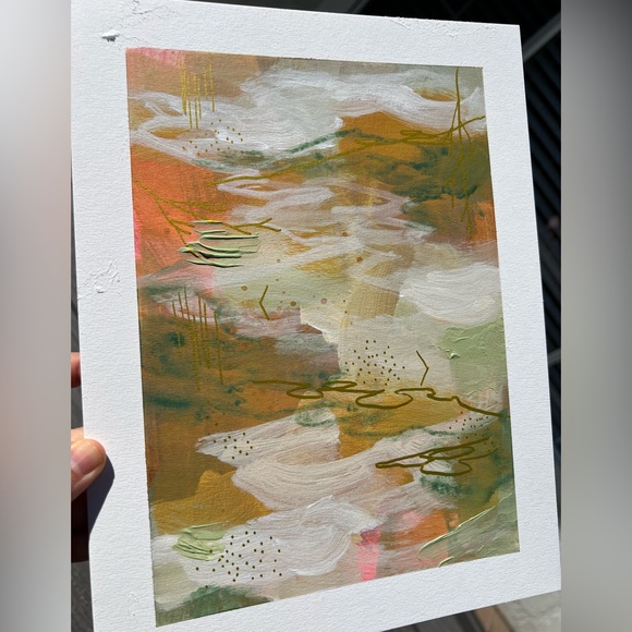 Original painting on paper board - Picture 2 of 2